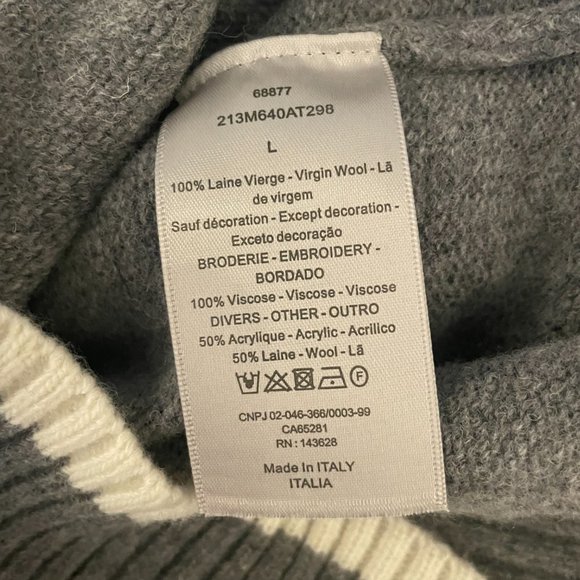 RARE! Christian Dior Atelier Sweater - Size L - Picture 6 of 6